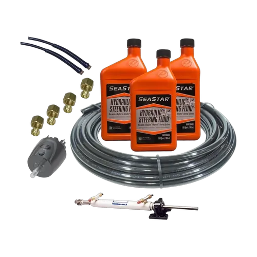 Seastar Hydraulic Steering Kit Inboard - 5.5 Turns Lock- To-Lock
