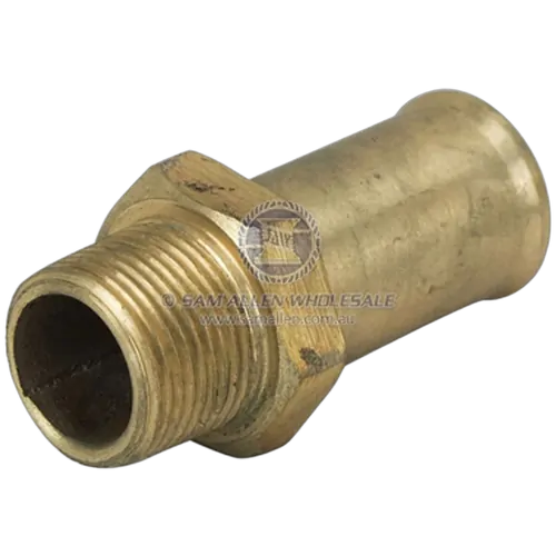 3/4 inch BSP (M) - 1 inch Bronze Hose Tail