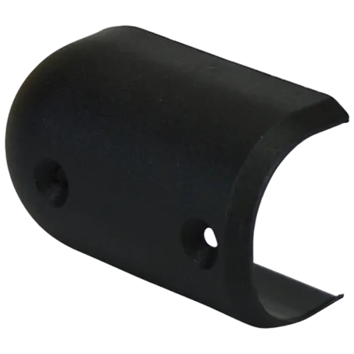 Gunwale End Cap 40mm Round Black