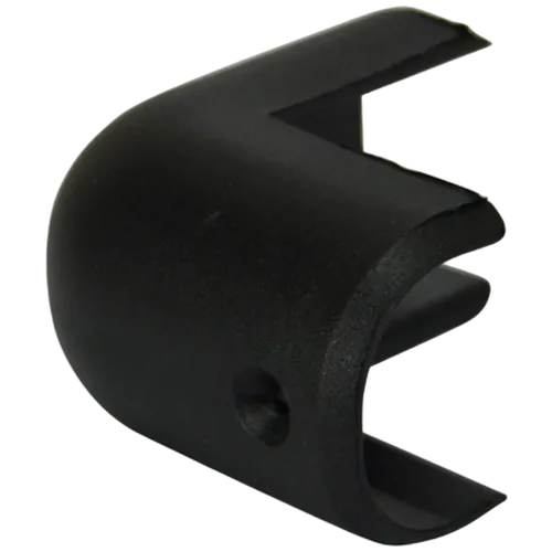 Gunwale Corner Cap 40mm Round Black