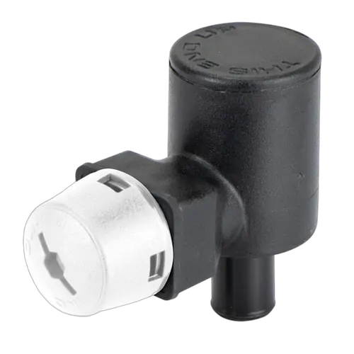 Perko Fuel Breather With P-Trap Vent Valve - White