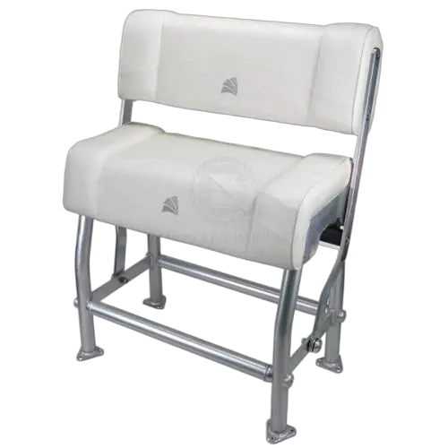 Relaxn Centre Console Flip Back Frame Small Anodised Kit White (2 Part)