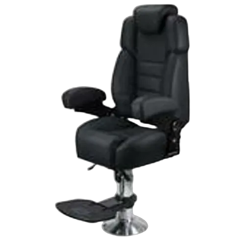 Relaxn Voyager Pilot Seat with Pedestal & Footrest - Black