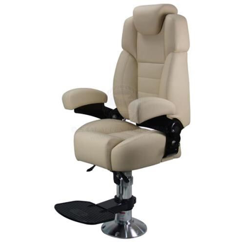 Relaxn Voyager Pilot Seat with Pedestal & Footrest - Beige
