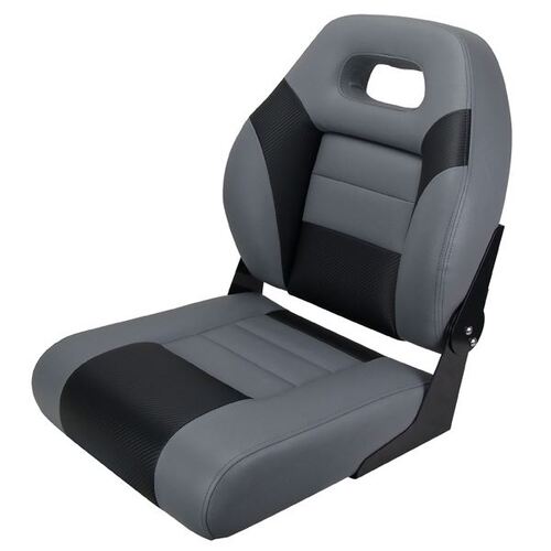 Relaxn Seat Deluxe Bay Grey/Black Carbon