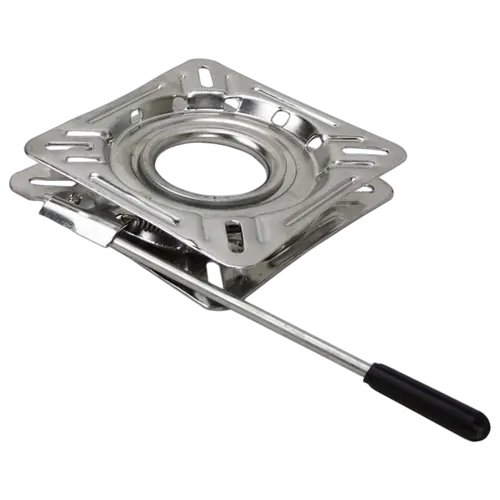 Stainless Steel 12 Way Lock Seat Swivel 175mm