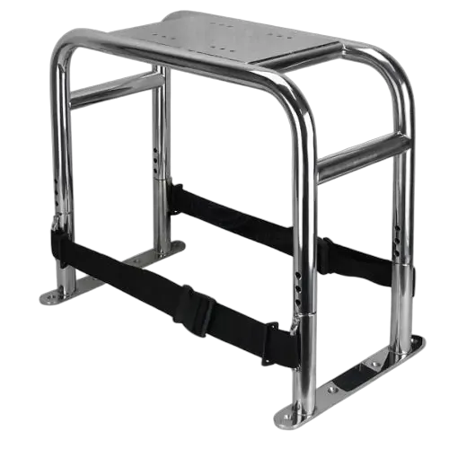 Relaxn Space Frame Pro Stainless Steel - Straps