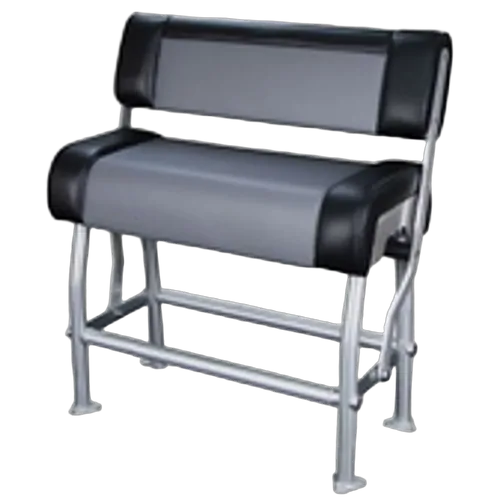 Relaxn Flipback Centre Console Anodised Frame Grey/Black Cushion Set