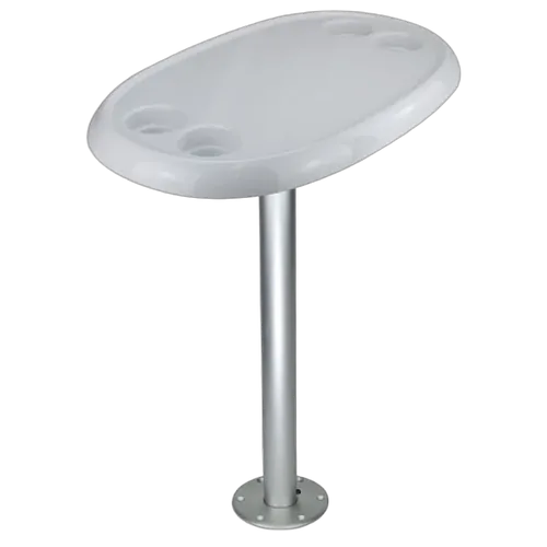 Relaxn Table With 4 Cup Holders Stowable (2 Part Pick)