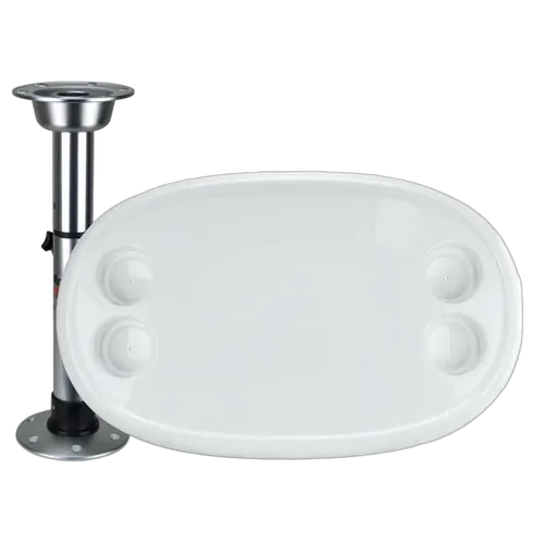 Relaxn Table With 4 Cup Holders Adjustable