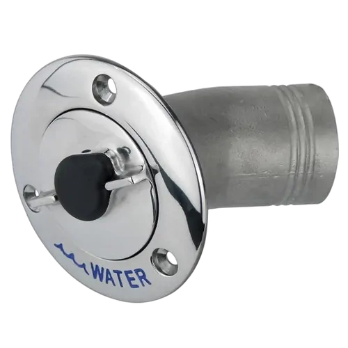 Deck Filler 50mm Water 30° Stainless Steel Lockable - 2 inch