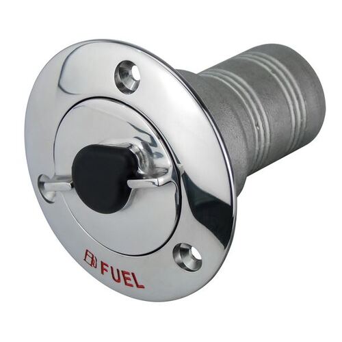 316 Stainless Steel Lockable Fuel Deck Filler -1  1/2" Nps