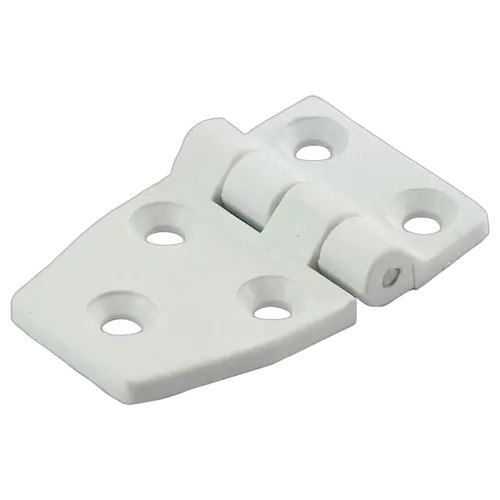 Hinge Nylon White 58mm Pair