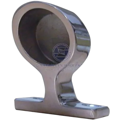 Hand Rail End G316 Stainless Steel 1"-25.4mm 60 Degree Angled