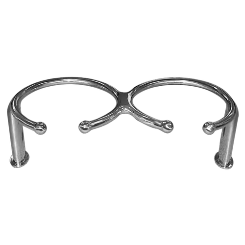 Cup Holder Double 316 Stainless Steel