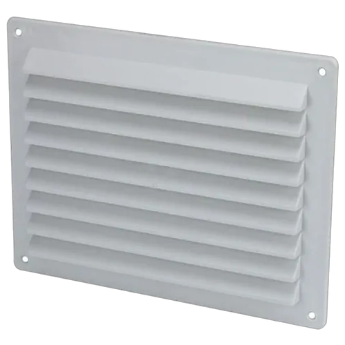White Plastic Vent 200mm x 160mm