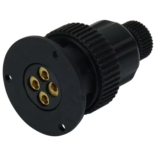 Nylon Waterproof Deck Connector 5A 4Pin Plug And Base