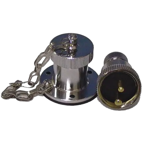 2 Pin Cp Brass Connector Set