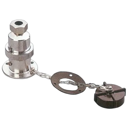 Chrome Plated Brass 4 Pin Connector