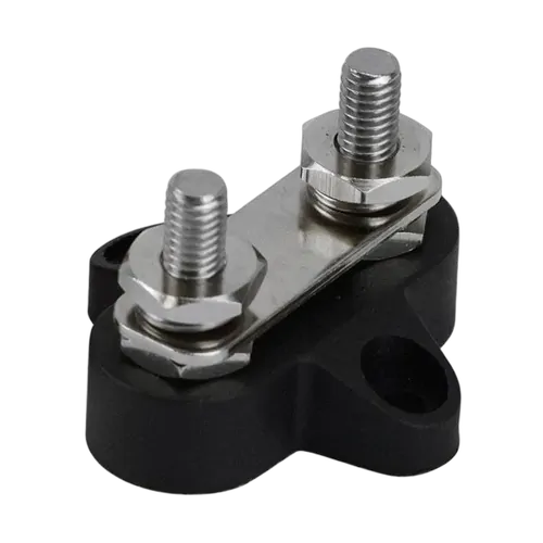 Heavy Duty Terminal Studs M6 Negative Dual With Link