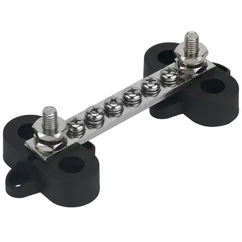 Heavy Duty Buss Bar 6Way 2 Stud