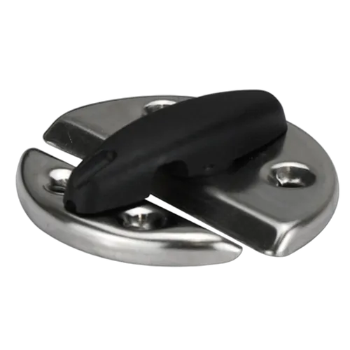 316G S/S Round Door Catch with Plastic Latch