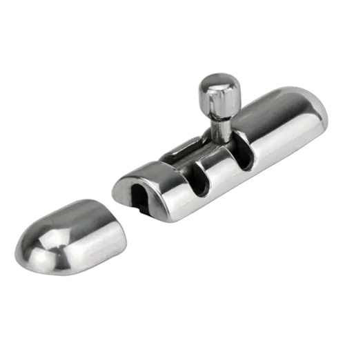 Slim Barrel Bolt Concealed Mount 88mm x 18mm