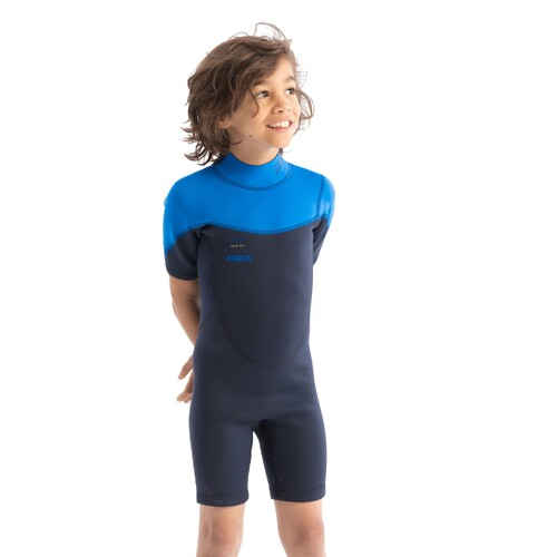 Jobe Boston 2mm Shorty Wetsuit Kids Blue - Size 104