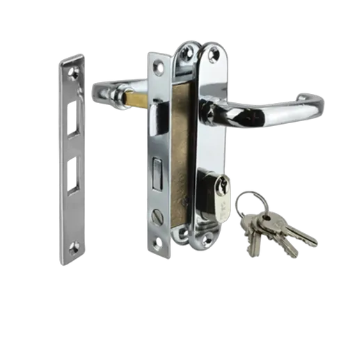 S/S Brass Door Set With Lock
