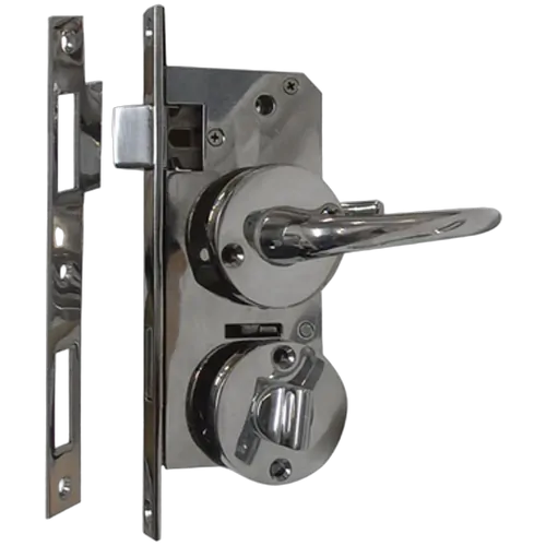 Stainless Steel Door And Lock Set 25-35mm\s