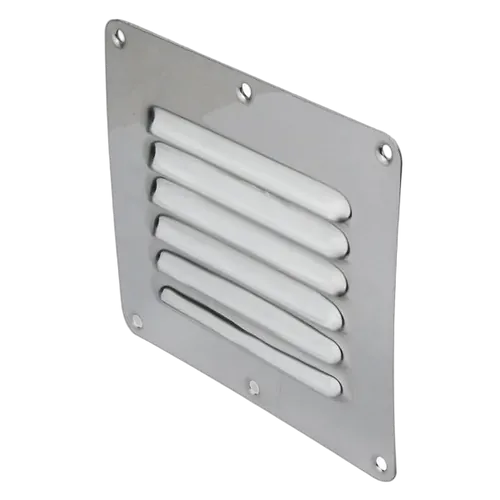Stainless Steel Louvre Vent 127mm (W) x 115mm (H)