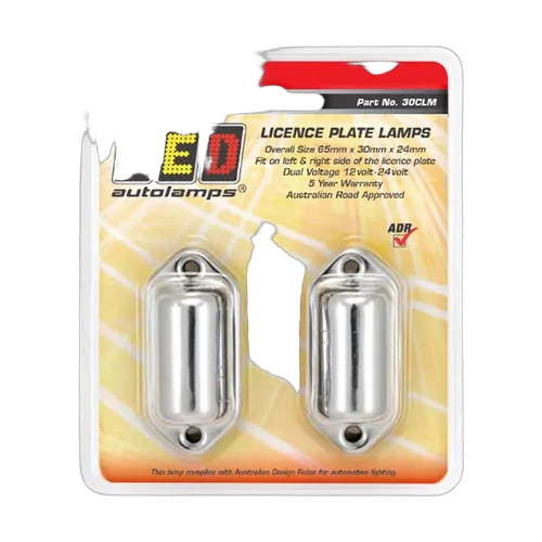 Licence Plate Lamps 30CLM