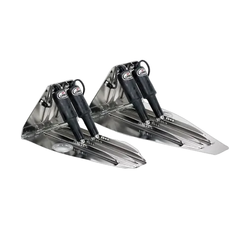 Lenco High Performance Trim Tab Kit - 7 Gauge Blades/ 12-Volt Dual Actuator - 25" x 14" No Switch