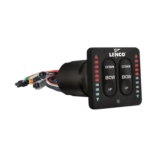 Lenco Led Integrated Trim Tab Switch Kit 12V/24V Dual Actuator System
