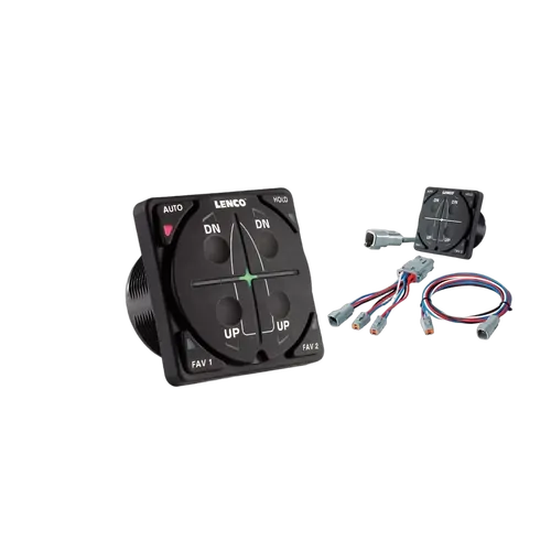 Lenco Automatic Boat Leveling System Kit - Auto Glide Aftermarket Kits Without Nmea 2000 Networks - Dual
