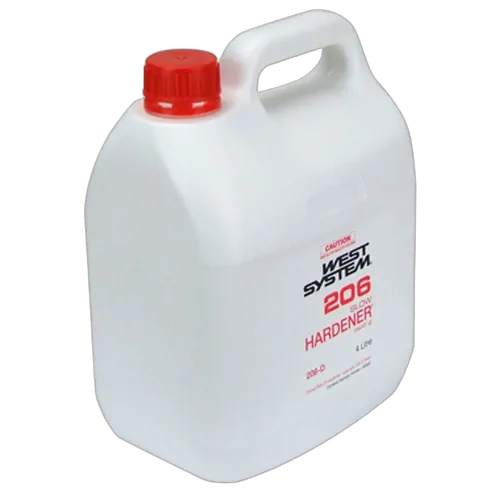 H206 Slow Hardener Only 4Ltr