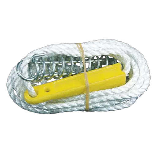 Supex Double Guy Rope Kit - 6 mm Rope, Springs & Polymer Slides