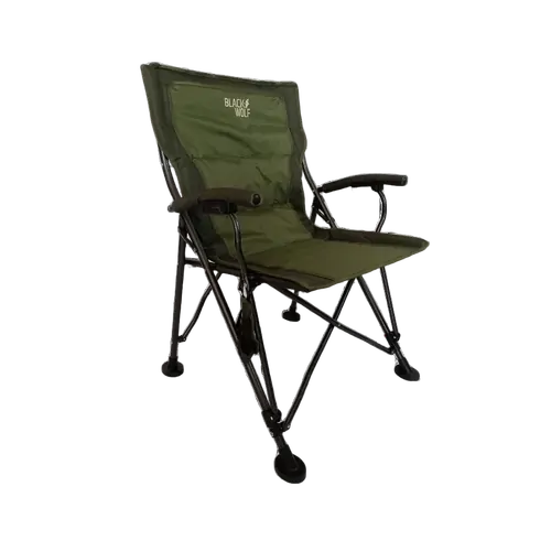 Black Wolf Highback 4Fold Chair - * Moss/Dark Olive