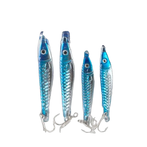 Jarvis Walker Stinger Blue Scale - 28g/40g - PK/4