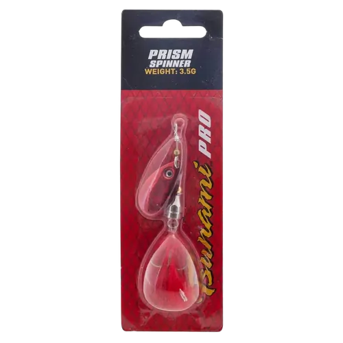 Red - Silver, Red , Red Feather 3.5g - PK/1