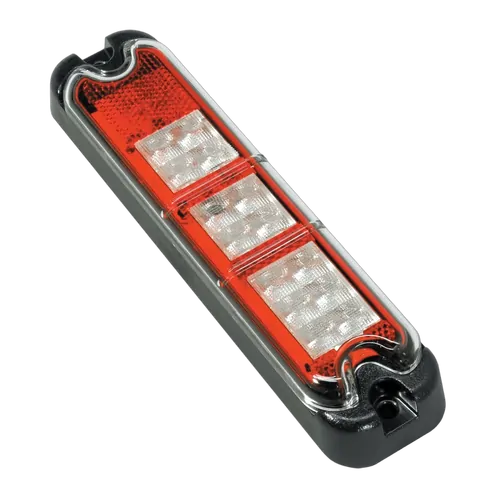 Model 281 - 48V Led Signal Light - Red, Amber & White (Stop, Tail, Turn Signal & Reverse)