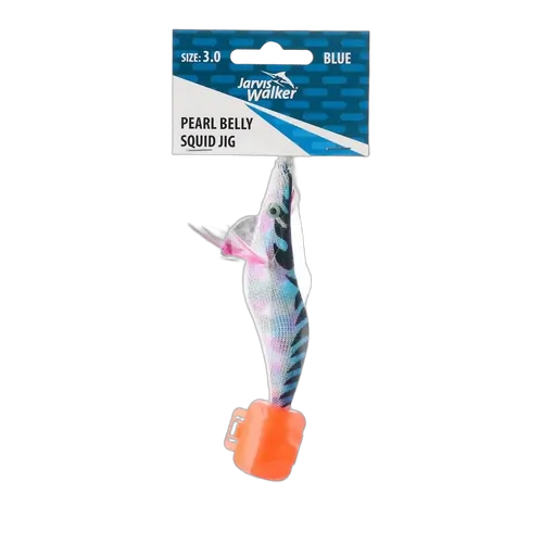 Jarvis Walker Intruder Squid Jig Blue - Sz 3.0 - PK/1
