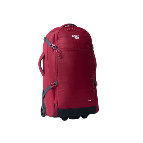 Black Wolf Tourer 70 Rolling Bag Tibetan Red