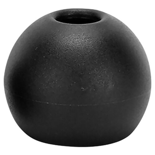 Parrel Bead 20mm Black (Tie Ball)