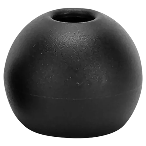 Parrel Bead 16mm Black (Tie Ball)