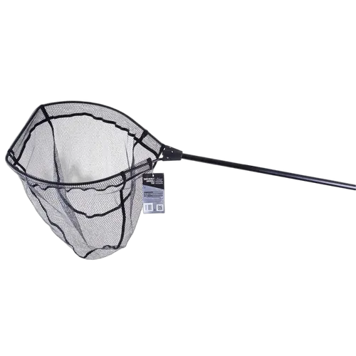 Deluxe Boat Landing Net 60cm ( Frame:35x44cm - Mesh size 3mm Base 6mm Side - Handle Length 60cm )