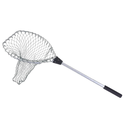 Boat Landing Net 120cm ( Frame:43x57cm - Mesh size 50mm - Handle Length 120cm )