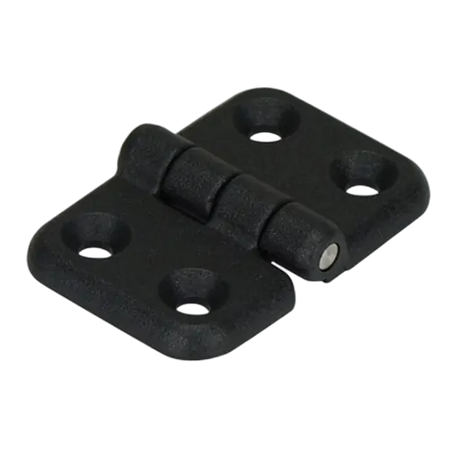 Hinge Nylon Black 60 x 40mm - Pair