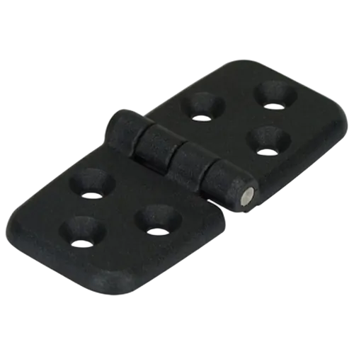 Hinge Nylon Black 90 x 40mm - Pair