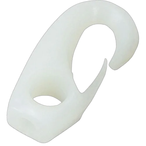 White Nylon Hook 4mm